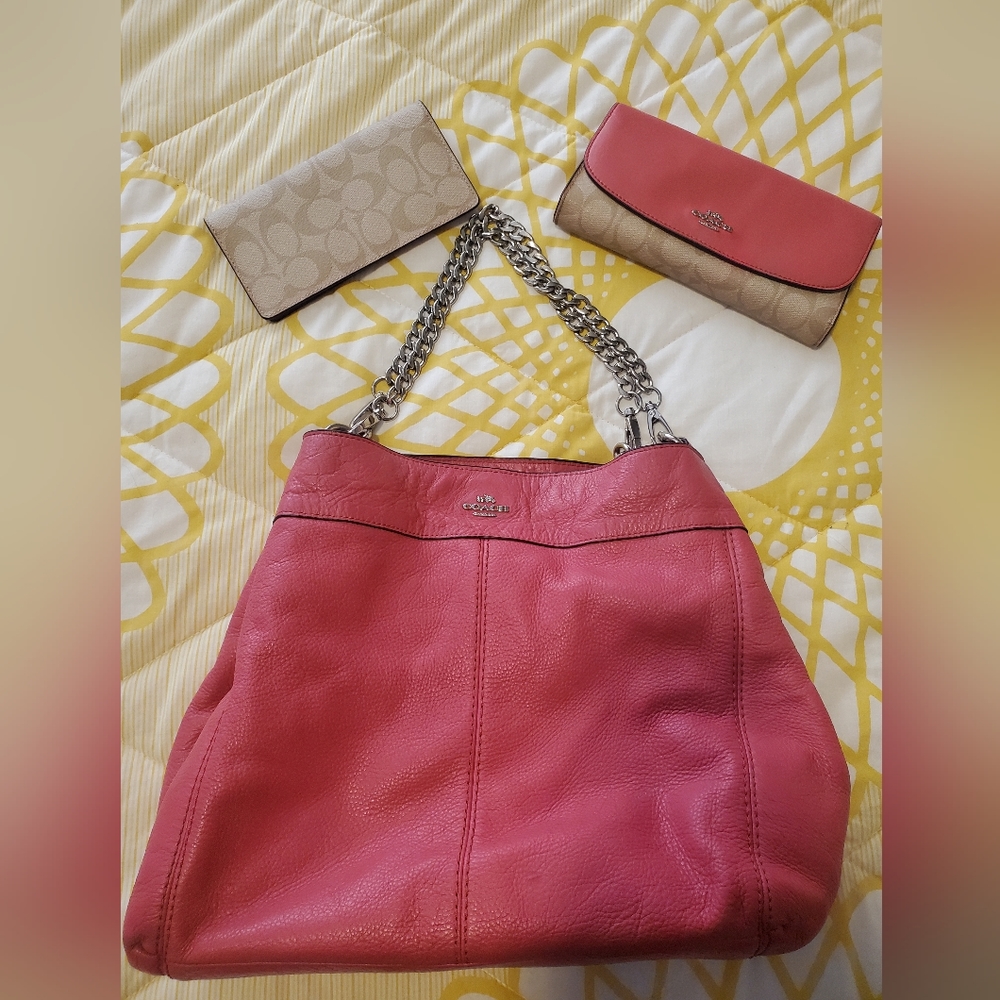 Coach Lexy Handbag with Wallet